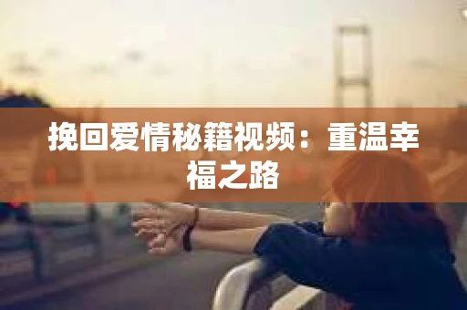 挽回爱情秘籍视频：重温幸福之路