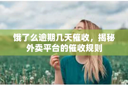 饿了么逾期几天催收，揭秘外卖平台的催收规则