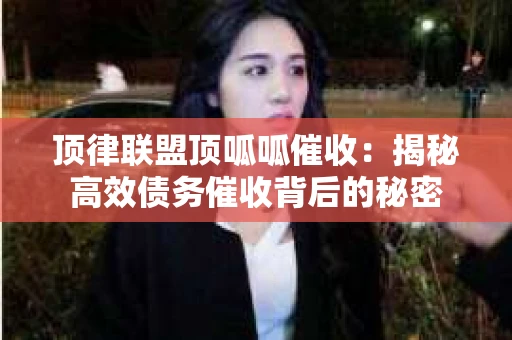 顶律联盟顶呱呱催收：揭秘高效债务催收背后的秘密