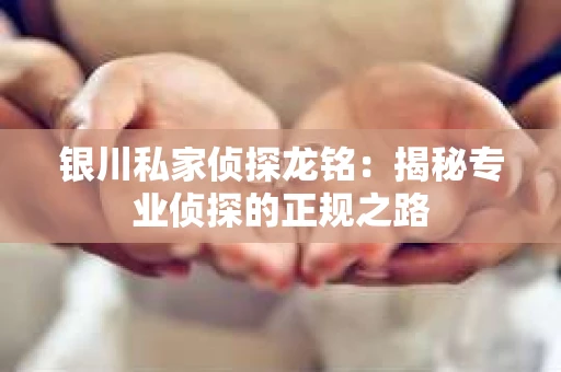 银川私家侦探龙铭：揭秘专业侦探的正规之路