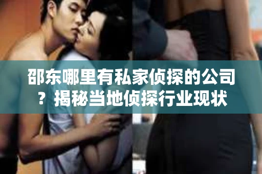 邵东哪里有私家侦探的公司？揭秘当地侦探行业现状