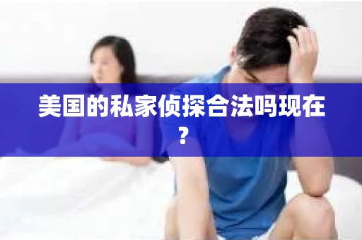 美国的私家侦探合法吗现在？