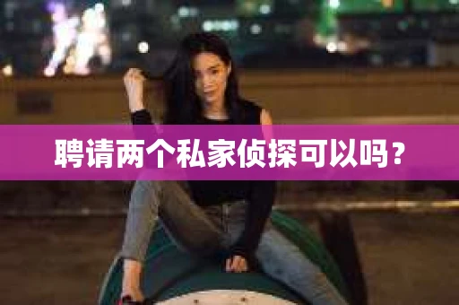 聘请两个私家侦探可以吗？