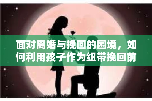 面对离婚与挽回的困境，如何利用孩子作为纽带挽回前夫的技巧？