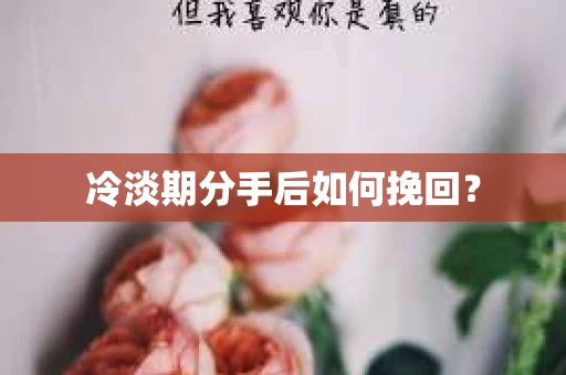 冷淡期分手后如何挽回？