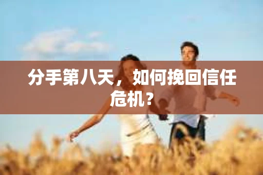 分手第八天，如何挽回信任危机？