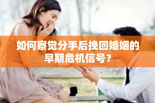 如何察觉分手后挽回婚姻的早期危机信号？